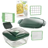 Genius Nicer Dicer Chef 9-tlg. grün