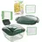 Genius Nicer Dicer Chef 9-tlg. grün