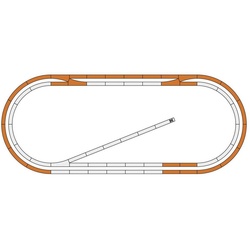 Roco Modelleisenbahn-Set H0 Gleis-Ergänzungsset 1 zu Digital-Startsets
