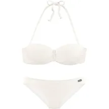 Buffalo Bügel-Bandeau-Bikini Damen Beige 34 Cup A