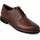 CLARKS Batcombe Tie Schuhe Dark Tan Lea 44