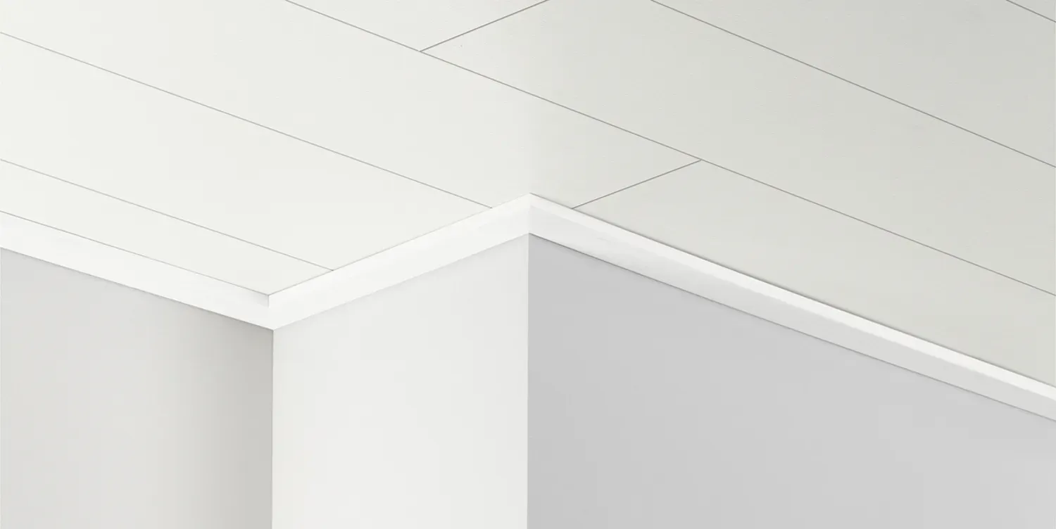 Parador DAL 3 Deckenleiste Esche Weiß 2200x34x12 mm