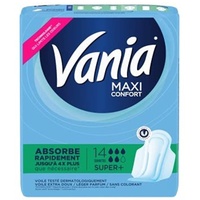 Vania Maxi Confort Super+ 14 Slipeinlagen