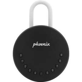 Phoenix Schlüsselkasten »THE SMILE«, Klasse-C-Schloss mit Touchpad und mobiler App-Steuerung, schwarz, , 95332843-0 T: 5,4 cm