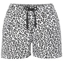 VIVANCE Pyjamashorts Schwarz-Weiß 36/38
