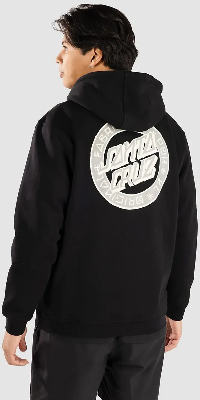 Santa Cruz Loco Dot Hoodie black Gr. S