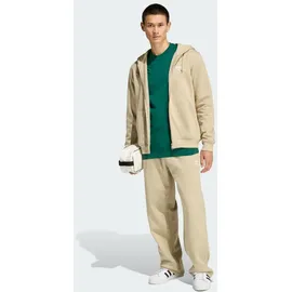 adidas Trefoil Essentials Kapuzenjacke - Stone Khaki - XS