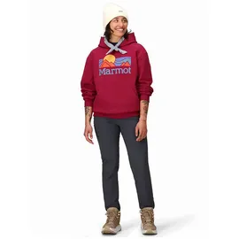Marmot Coastal Hoodie Red Mulberry XS
