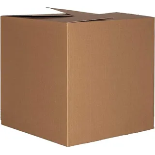 wellpappenfabrik Paket AG Braun 600x600x600 mm Faltkarton, 1 Stück)