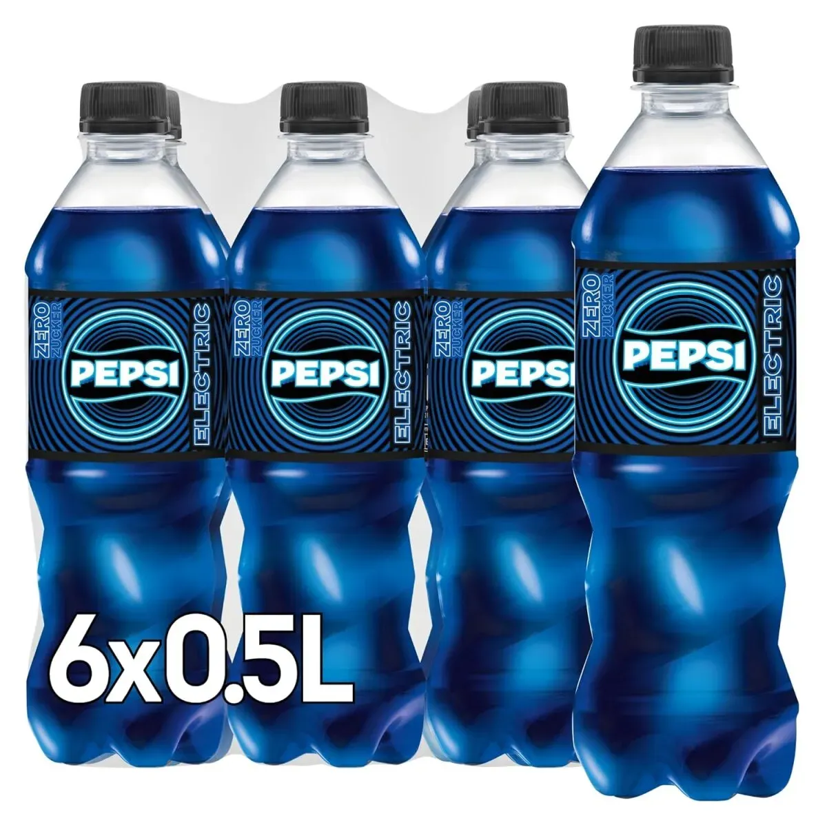 Preisvergleich Produktbild Pepsi Electric Blue Zero PET 6x0,5l