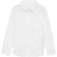 S.Oliver - Regular Fit: Gemustertes Hemd aus Baumwollstretch, Kinder,