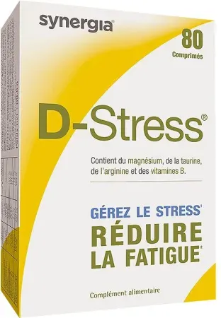 Synergia D-Stress Gegen Müdigkeit 80 Tabletten