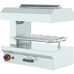 Gasgrill 1 beweglicher grillrost 53x32,5 - 630x380x580 mm - 5 Kw - 43050G08 Eurast
