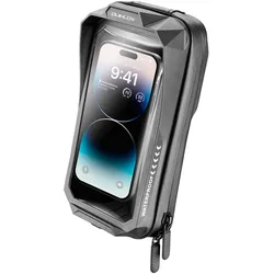 Interphone Quiklox wasserdichte universal Smartphone Halterung, schwarz