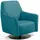 Egoitaliano Sessel Felicity Wippfunktion 77 x 88 x 85 cm Blau