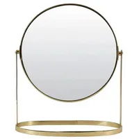 Light & Living Schminkspiegel Nibia 24,5 x 31 cm Gold