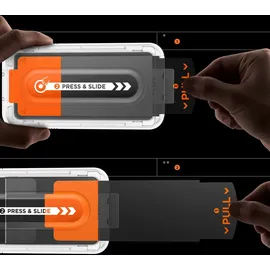 SPIGEN EZ Fit Pro HD 1 Pack - Samsung Galaxy Z Fold7, Spigen Glas.tR mit Installation Tray 1er für die Handyhülle für