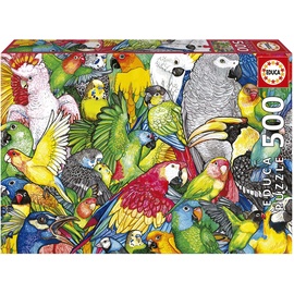 Educa Papageien, 500 Teile Puzzle 500 Teile