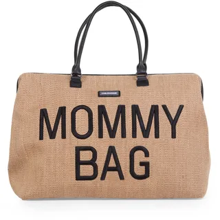 Childhome Mommy Bag® Wickeltasche Raffia, Beige