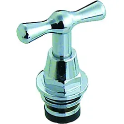Aalberts Sepp Knebelgriff-Oberteil 0001411 DN 15, Messing verchromt
