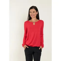 Langarmshirt, MADE IN GERMANY, Gr. 38, rot, , 12122363-38
