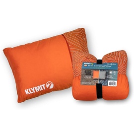 Klymit Drift Camping Pillow, Orange, Regular