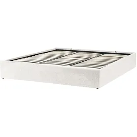 Beliani Dinan 180 x 200 cm Cremeweiß