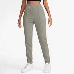 NIKE Sportswear Chill Terry Slim High-Waist French Terry Jogginghose Damen 320 - light army/sail M