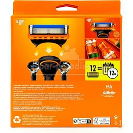 Gillette Rasierklingen Fusion5 Power 12 St.