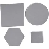 HEMOTON 4stücke Geometrische Würfel Foto Requisiten Schaum Fotorequisiten Für Schmuck Kosmetik Produktfotografie