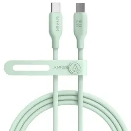 Anker 543 Eco-friendly Bio-TPU-Kabel USB-C zu USB-C 1,8m grün