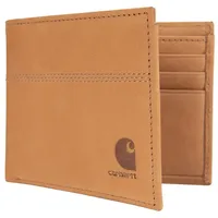 CARHARTT Saddle Leather Bifold Wallet B0000207 - carhartt® brown
