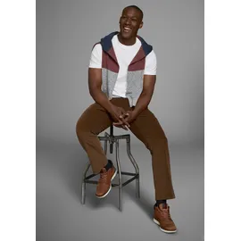 MAN'S WORLD Dehnbund-Hose Straight Fit Beige 26