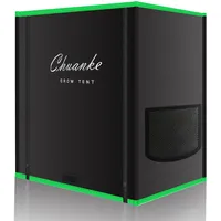 Chuanke Kleines Wachstumszelt für Aerogarden-Hydrokultur-Anbau, 50,8 x 35,6 x 55,9 cm, hochreflektierendes Mylar, auslaufsicher, 600D-Oxford-Gewebe