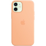 Apple iPhone 12 Mini Silikon Case mit MagSafe cantaloupe