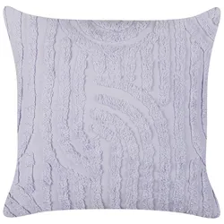 Dekokissen TELLIMA Baumwolle 45 x 45 cm Violett Geometrisches Muster