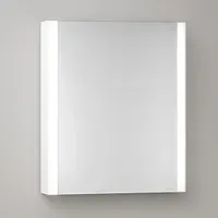 Keuco Spiegelschrank 1-türig Somaris 65x73x13cm, WV, Hz, Anschl li,