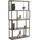 JV Möbel Raumteiler 35 x 180 x 100 cm Braun