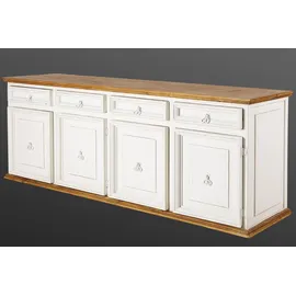1a Direktimport Großes Sideboard MEXICO KOLONIAL, schwarz-braun kolonialfarben lackiert, Pinie Massivholz