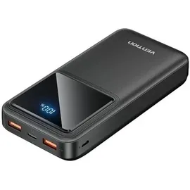 Vention FHLB0, Powerbank,, 20000 mAh, Schwarz
