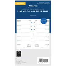 Filofax Kalendereinlage Personal 1 Woche auf 1 Seite Weiß 2027