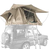Prime Tech Autodachzelt Wasteland XL beige 240x180 Dachzelt Auto Zelt 3 Personen