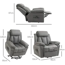 Homcom Sessel mit Aufstehhilfe,