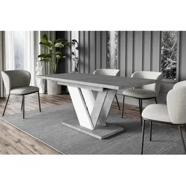 altdecor CLASI 120 - 160 x 80 x 75 cm Stone/White