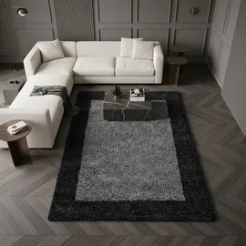 KADIMA DESIGN Teppich Anthrazit, 200x290 cm, pflegeleicht, Teppiche – Böden, Teppiche, Hochflorteppiche & Shaggys