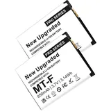Akku für AVM Fritz!Fon C5, YISHDA 850mAh Li-Ionen Neuer Verbesserter Ersatzakku für AVM Fritz!Fon C5, C4, M2, Fritzfon Telefon 312BAT006, 312BAT016,312BAT006CS-FVM446CL (2 Stück)