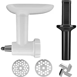 KitchenAid 5KSMFVSFGA Fleischwolf + Pürier-Set