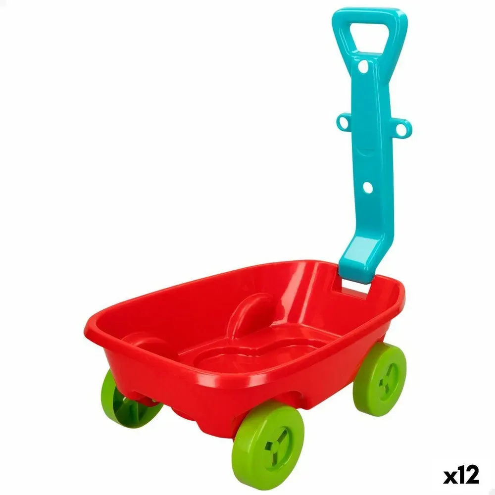 Strandspielzeuge-Set Colorbaby Wagen Polypropylen (12 Stück)