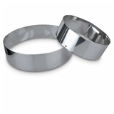 Staedter Städter 625167 Tortenring Durchmesser 28 x 6 cm, edelstahl, silber, 28 x 28 x 6 cm,