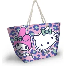 Karactermania Hello Kitty Safari-Soleil Strandtasche Rosa 52 x 37 cm